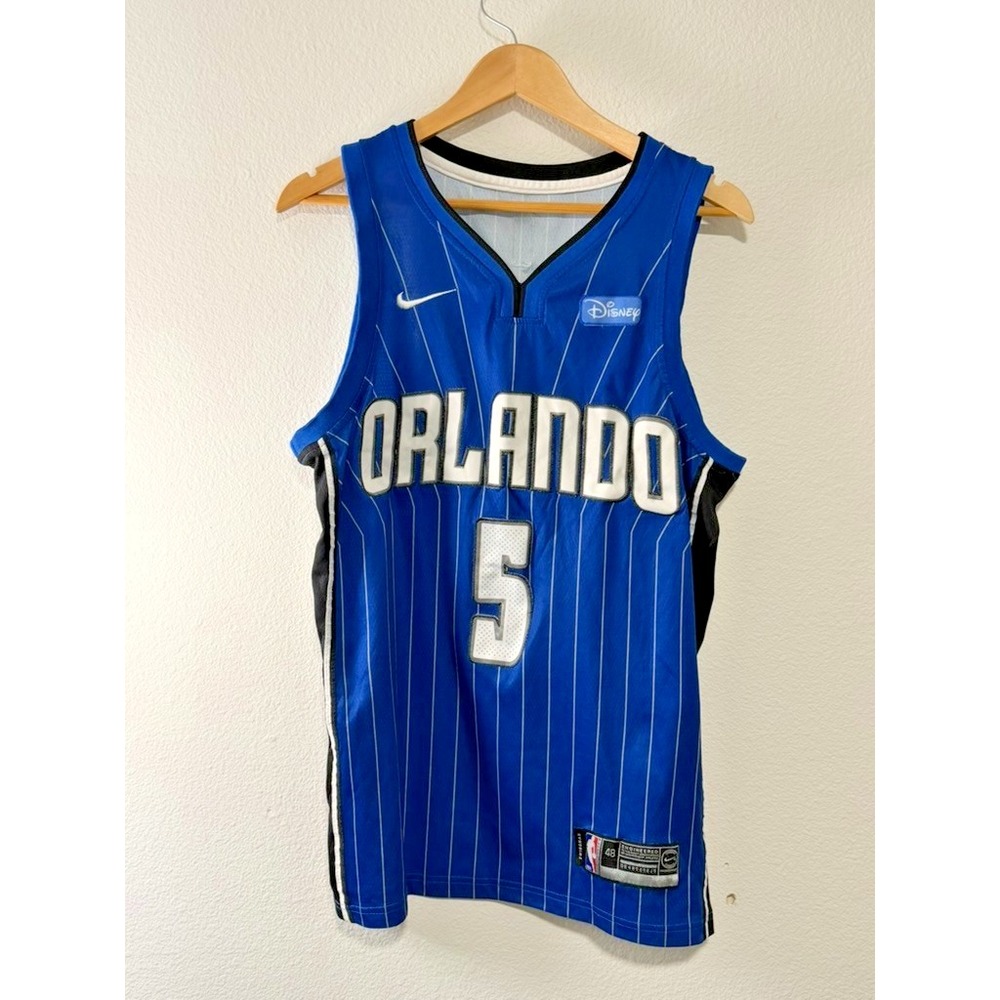 Nike Orlando Magic Mo Bamba #5 Swingman Jersey Size 48 Large Disney Patch NBA